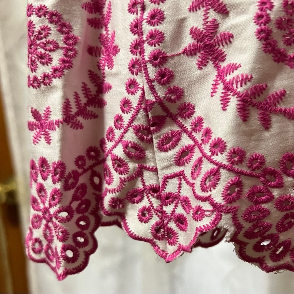BNWT Pink Embroidered Doncaster Dress - Picture 7 of 7